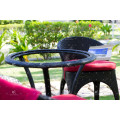 Meilleures ventes Tous les temps Wicker PE Rattan Bar Sets Outdoor Garden Furniture